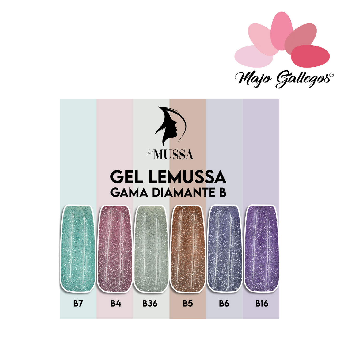 GAMAS DE GEL MUSSA CON EFECTO