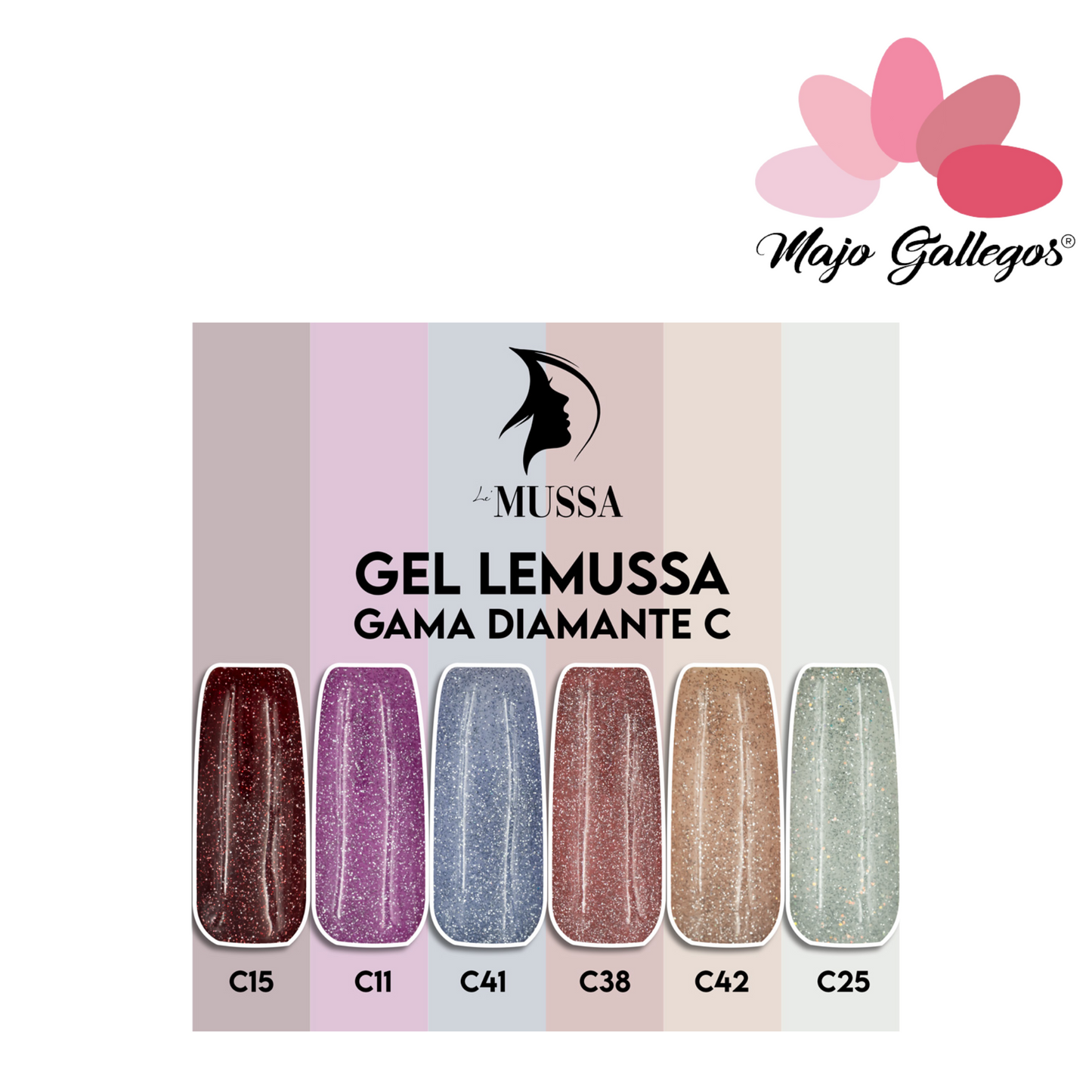 GAMAS DE GEL MUSSA CON EFECTO