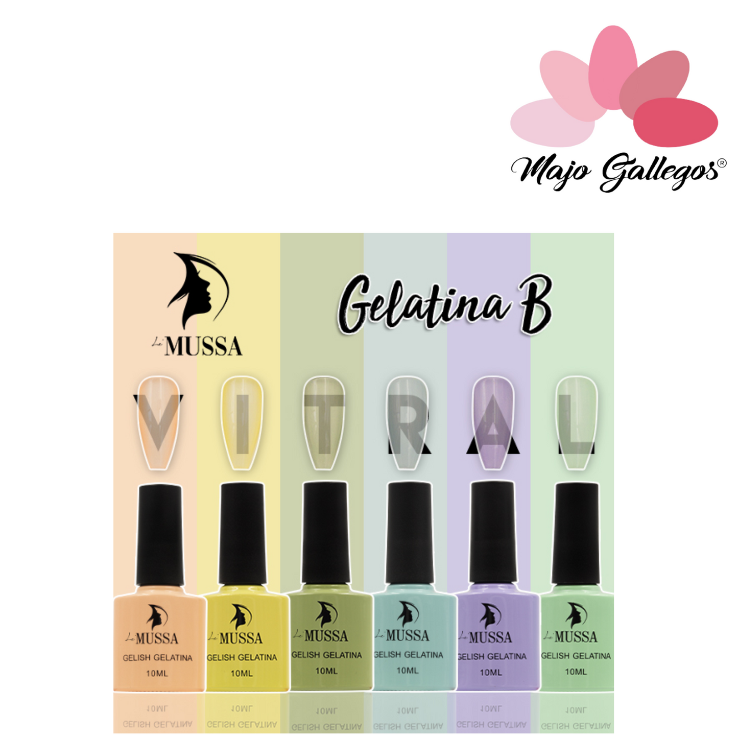 GAMAS DE GEL MUSSA CON EFECTO