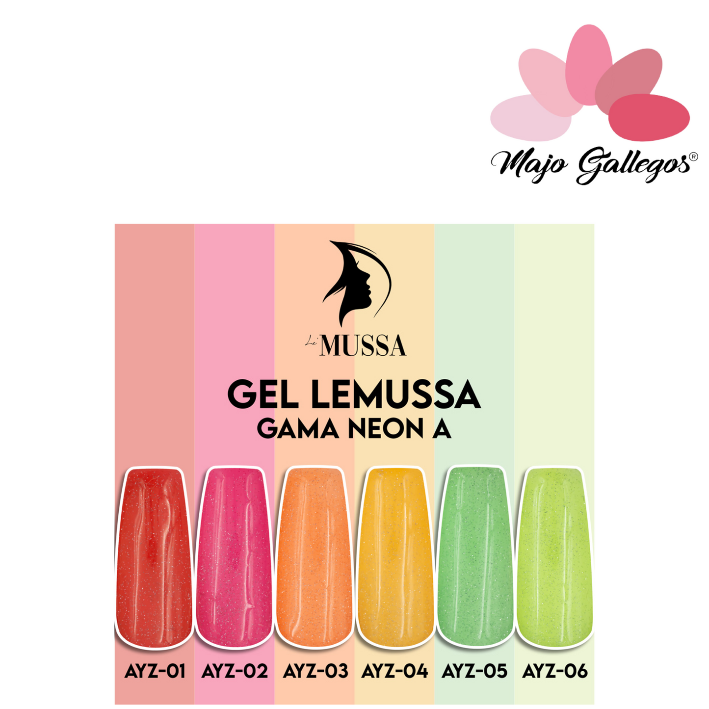 GAMAS DE GEL MUSSA CON EFECTO