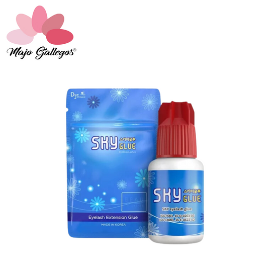 PEGAMENTO PARA PESTAÑAS SKY 5 ML ROJO