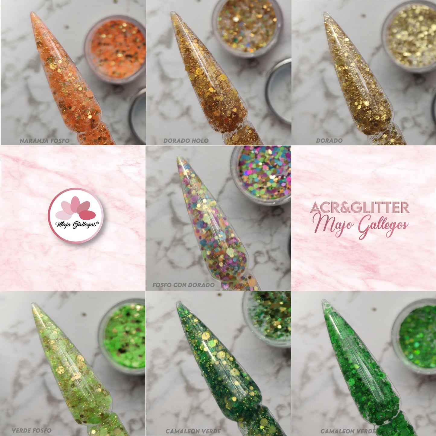 GAMA ACRIGLITTER TROPICALES